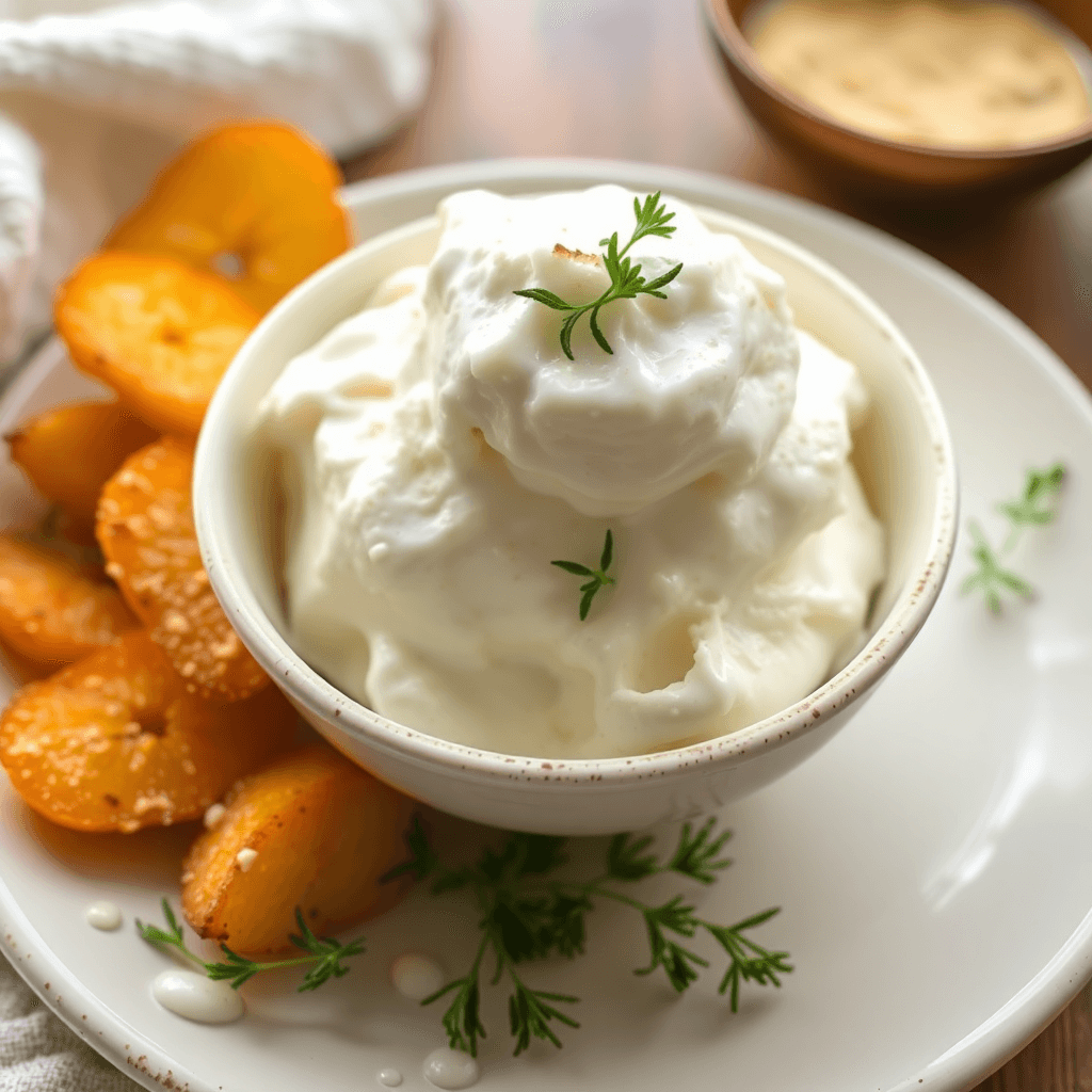 snow cream recipe