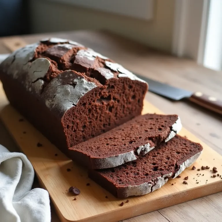 How to Make Delicious Chocolate Sourdough Bread at Home