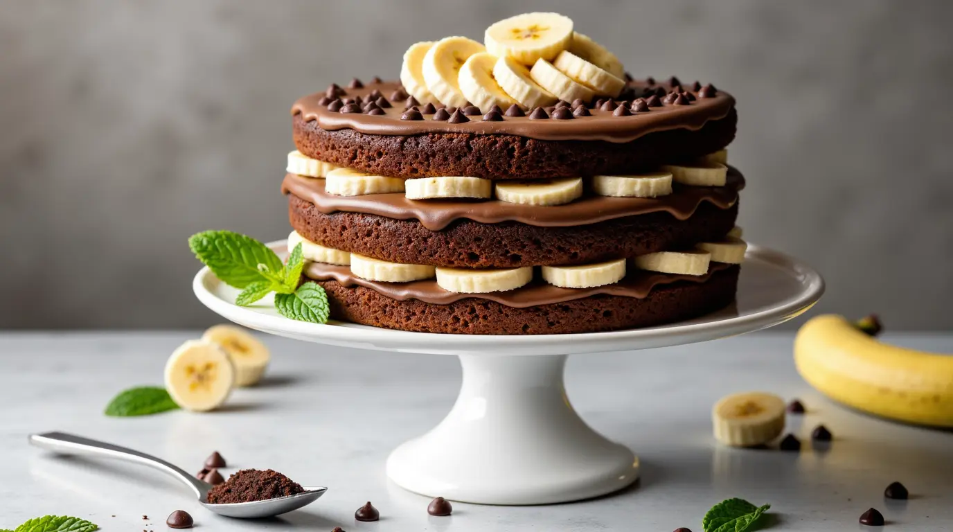 banana chocolate chip cake