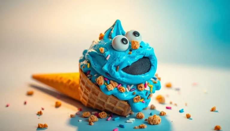Cookie Monster Ice Cream: A Sweet Blue Treat for You