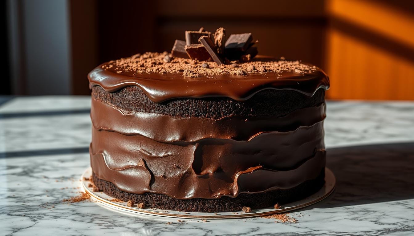 chocolate truffle cake