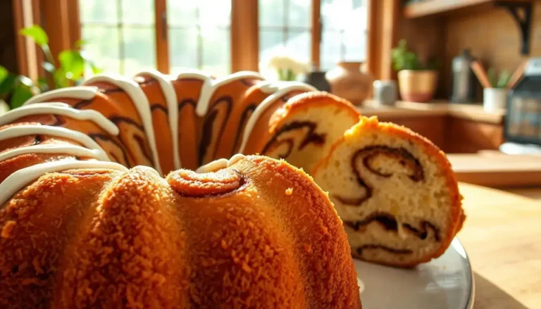Cinnamon Roll Bundt Cake